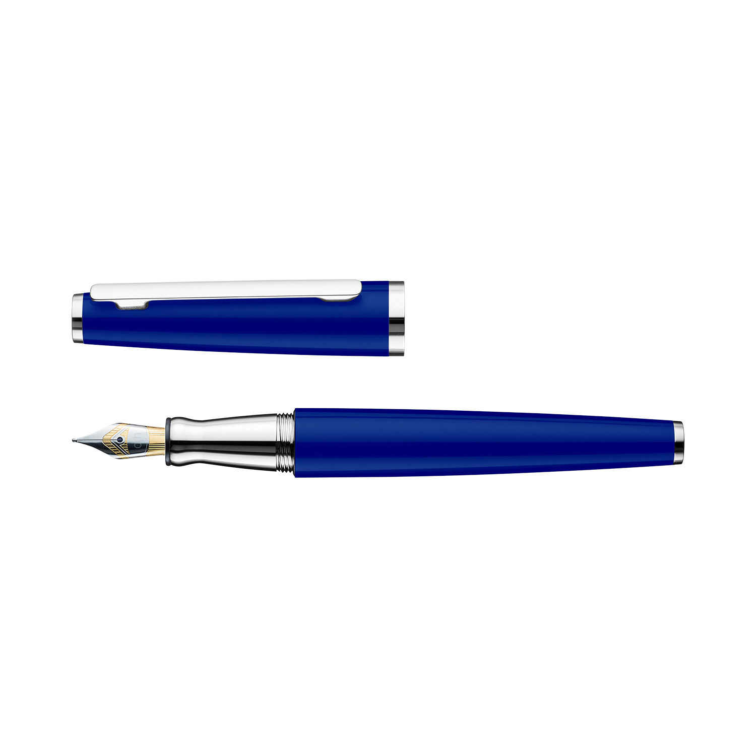 Otto Hutt Design 06 Classic Blue Fountain pen - Vulpen / Fountain